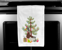 Load image into Gallery viewer, Saxony Sachsenente Duck Christmas Kitchen Towels – Set of 2 - Decorative &amp; Absorbent Cotton | BB9230WTKT
