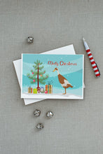 Load image into Gallery viewer, Indian Runner Duck Christmas Greeting Cards -  Blank Note Cards – 8-Pack of Artist-Designed Cards with Envelopes