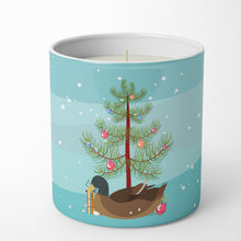 Load image into Gallery viewer, Khaki Campbell Duck Christmas 10 oz Decorative Soy Candle