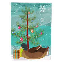 Load image into Gallery viewer, Khaki Campbell Duck Christmas Flag Canvas House Size BB9233CHF