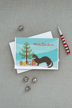 Load image into Gallery viewer, Russian or European Mink Christmas Greeting Cards -  Blank Note Cards – 8-Pack of Artist-Designed Cards with Envelopes
