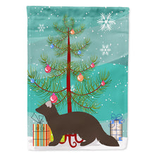 Load image into Gallery viewer, Sable Marten Christmas Flag Canvas House Size BB9236CHF