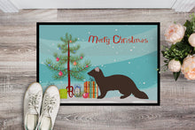 Load image into Gallery viewer, Sable Marten Christmas Doormat - 18x27 Decorative Floor Mat – Indoor/Outdoor Rug with Artistic Flair BB9236MAT