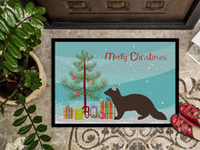 Load image into Gallery viewer, Sable Marten Christmas Doormat - 18x27 Decorative Floor Mat – Indoor/Outdoor Rug with Artistic Flair BB9236MAT