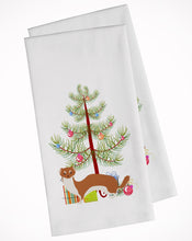 Load image into Gallery viewer, Weasel Christmas Kitchen Towels – Set of 2 - Decorative &amp; Absorbent Cotton | BB9237WTKT