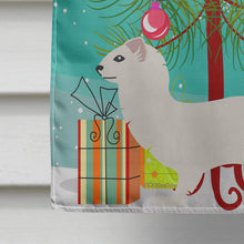 Load image into Gallery viewer, Stoat Short-tailed Weasel Christmas Flag Canvas House Size BB9239CHF