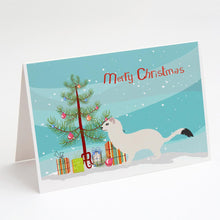 Load image into Gallery viewer, Stoat Short-tailed Weasel Christmas Greeting Cards -  Blank Note Cards – 8-Pack of Artist-Designed Cards with Envelopes