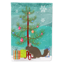 Load image into Gallery viewer, Chinchilla Christmas Flag Canvas House Size BB9242CHF