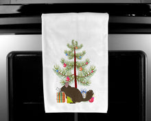 Load image into Gallery viewer, Chinchilla Christmas Kitchen Towels – Set of 2 - Decorative &amp; Absorbent Cotton | BB9242WTKT