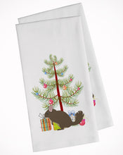Load image into Gallery viewer, Chinchilla Christmas Kitchen Towels – Set of 2 - Decorative &amp; Absorbent Cotton | BB9242WTKT