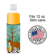 Load image into Gallery viewer, Red Fox Christmas   Hugger for slim cans BB9243MUK