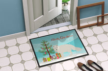 Load image into Gallery viewer, White Arctic Fox Christmas Doormat - 18x27 Decorative Floor Mat – Indoor/Outdoor Rug with Artistic Flair BB9244MAT
