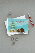 Load image into Gallery viewer, Coypu Nutria River Rat Christmas Greeting Cards -  Blank Note Cards – 8-Pack of Artist-Designed Cards with Envelopes