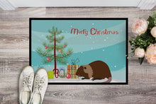 Load image into Gallery viewer, Coypu Nutria River Rat Christmas Doormat - 18x27 Decorative Floor Mat – Indoor/Outdoor Rug with Artistic Flair BB9246MAT