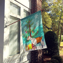 Load image into Gallery viewer, Alpine Goat Christmas Flag Canvas House Size BB9247CHF