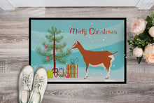 Load image into Gallery viewer, Toggenburger Goat Christmas Doormat - 18x27 Decorative Floor Mat – Indoor/Outdoor Rug with Artistic Flair BB9248MAT