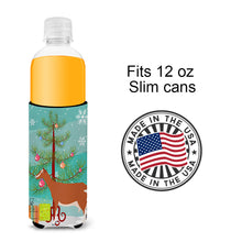 Load image into Gallery viewer, Toggenburger Goat Christmas   Hugger for slim cans BB9248MUK