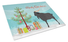 Load image into Gallery viewer, Verata Goat Christmas Glass Cutting Boards – Durable, Decorative Kitchen Art Large BB9249LCB