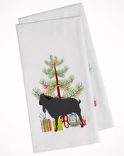 Load image into Gallery viewer, Verata Goat Christmas Kitchen Towels – Set of 2 - Decorative &amp; Absorbent Cotton | BB9249WTKT