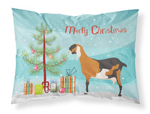 Load image into Gallery viewer, Anglo-nubian Nubian Goat Christmas Fabric Standard Pillowcase – Artistic Decorative Front, White Back BB9250PILLOWCASE
