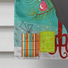 Load image into Gallery viewer, Black Bengal Goat Christmas Flag Canvas House Size BB9251CHF