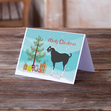 Load image into Gallery viewer, Black Bengal Goat Christmas Greeting Cards -  Blank Note Cards – 8-Pack of Artist-Designed Cards with Envelopes