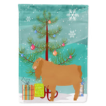 Load image into Gallery viewer, American Lamancha Goat Christmas Flag Canvas House Size BB9252CHF