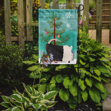 Load image into Gallery viewer, Welsh Black-Necked Goat Christmas Garden Flag - Outdoor Decorative Yard Flag BB9254GF