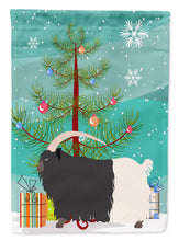 Load image into Gallery viewer, Welsh Black-Necked Goat Christmas Garden Flag - Outdoor Decorative Yard Flag BB9254GF