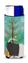Load image into Gallery viewer, Welsh Black-Necked Goat Christmas   Hugger for slim cans BB9254MUK
