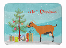 Load image into Gallery viewer, Oberhasli Goat Christmas Machine Washable Memory Foam Mat BB9255RUG