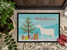 Load image into Gallery viewer, Saanen Goat Christmas Doormat - 18x27 Decorative Floor Mat – Indoor/Outdoor Rug with Artistic Flair BB9256MAT