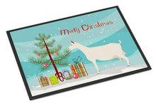 Load image into Gallery viewer, Saanen Goat Christmas Doormat - 18x27 Decorative Floor Mat – Indoor/Outdoor Rug with Artistic Flair BB9256MAT