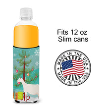 Load image into Gallery viewer, Saanen Goat Christmas   Hugger for slim cans BB9256MUK