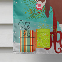 Load image into Gallery viewer, Jamnapari Goat Christmas Flag Canvas House Size BB9257CHF