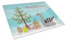 Load image into Gallery viewer, Pilgrim Goose Christmas Glass Cutting Boards – Durable, Decorative Kitchen Art Large BB9260LCB