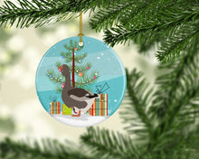 Load image into Gallery viewer, Toulouse Goose Christmas Ornament - Round Ceramic Ornament – Artist-Designed Keepsake Decoration BB9264CO1