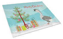 Load image into Gallery viewer, African Goose Christmas Glass Cutting Boards – Durable, Decorative Kitchen Art Large BB9266LCB