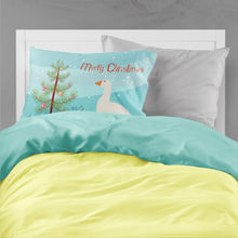 Load image into Gallery viewer, Shire Horse Christmas Fabric Standard Pillowcase – Artistic Decorative Front, White Back BB9267PILLOWCASE