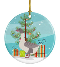 Load image into Gallery viewer, Buff Grey Back Goose Christmas Ornament - Round Ceramic Ornament – Artist-Designed Keepsake Decoration BB9268CO1