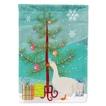 Load image into Gallery viewer, Sebastopol Goose Christmas Flag Canvas House Size BB9269CHF