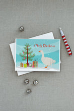 Load image into Gallery viewer, Sebastopol Goose Christmas Greeting Cards -  Blank Note Cards – 8-Pack of Artist-Designed Cards with Envelopes