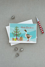 Load image into Gallery viewer, Pomeranian Rogener Goose Christmas Greeting Cards -  Blank Note Cards – 8-Pack of Artist-Designed Cards with Envelopes