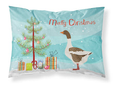 Load image into Gallery viewer, Pomeranian Rogener Goose Christmas Fabric Standard Pillowcase – Artistic Decorative Front, White Back BB9270PILLOWCASE