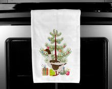 Load image into Gallery viewer, Pomeranian Rogener Goose Christmas Kitchen Towels – Set of 2 - Decorative &amp; Absorbent Cotton | BB9270WTKT