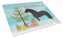 Load image into Gallery viewer, Pomeranian Rogener Goose Christmas Glass Cutting Boards – Durable, Decorative Kitchen Art Large BB9271LCB