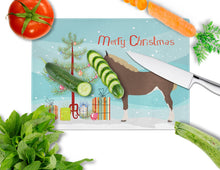 Load image into Gallery viewer, Percheron Horse Christmas Glass Cutting Boards – Durable, Decorative Kitchen Art Large BB9273LCB