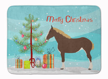 Load image into Gallery viewer, Percheron Horse Christmas Machine Washable Memory Foam Mat BB9273RUG