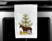Load image into Gallery viewer, Percheron Horse Christmas Kitchen Towels – Set of 2 - Decorative &amp; Absorbent Cotton | BB9273WTKT