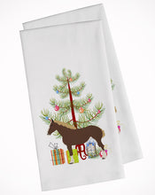 Load image into Gallery viewer, Percheron Horse Christmas Kitchen Towels – Set of 2 - Decorative &amp; Absorbent Cotton | BB9273WTKT